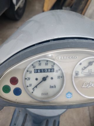 Moto Scooter Blanca Para piezas