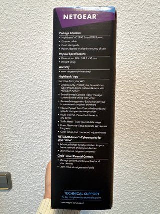 Router WiFi Netgear Nighthawk AC1900 R7000