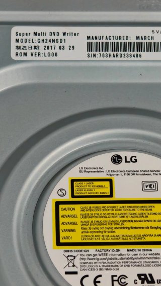 3 Lectoras grabadoras DVD LG Ordenador