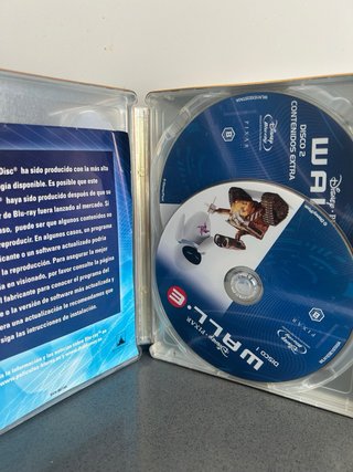 Blu-ray Steelbook WALL-E (incluye discos 🇪🇸)