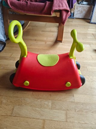 Correpasillos infantil + laberinto madera