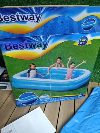 Piscina Hinchable Bestway Rectangular 262x175x51