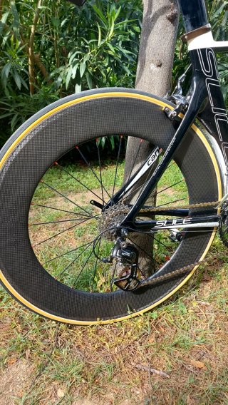 Cannondale Slice Triathlon, carretera