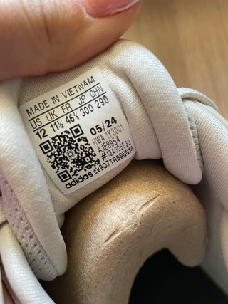 Zapatillas Adidas Beige/Blanco Talla 46