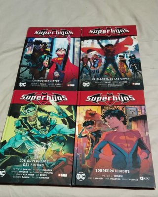Superhijos cómics 1-4
