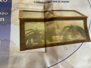 Mini invernadero madera