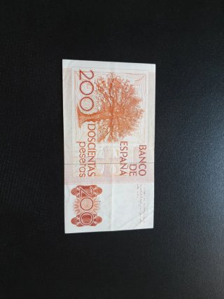 BILLETE DE 200 PESETAS DE 1980 SERIE ESPECIAL 9A