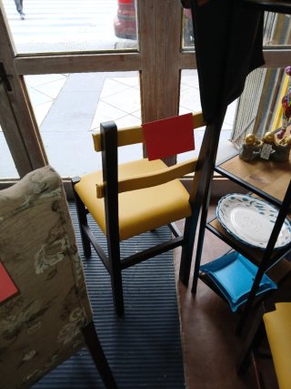 Sillas de cocina madera y skay nautico