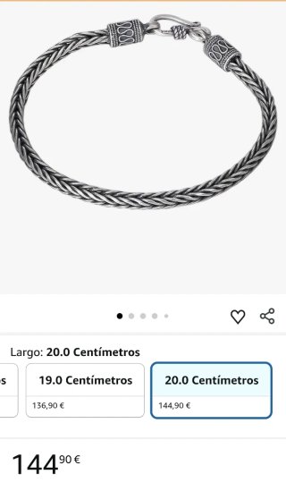 Pulsera Plata 925 Diseño Espiga