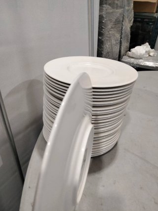 29 Platos Llanos SUMMA 23,5cm Porcelana