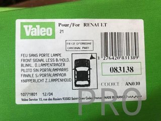 Piloto  renault 21 derecho nuevo
