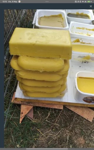 Cera de opérculo de abeja