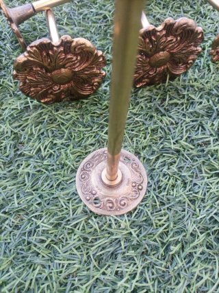 Juego 6 Alzapaños Decorativos bronce y metal
