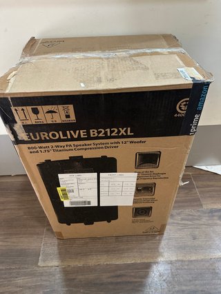 Behringer B212XL Sistema De Sonido