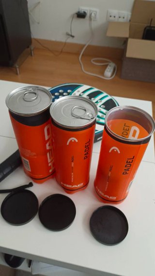 Pala pádel Head + 8 pelotas pádel