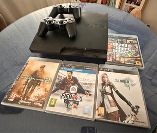 Console PS3 + 4 Giochi