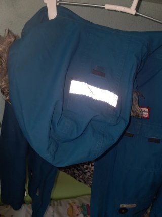 Abrigo Quechua Azul Talla M