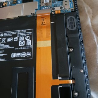 Bateria y varios flex de tablet LG V500