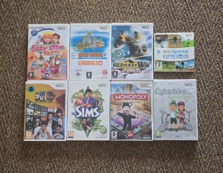 Pack Nintendo Wii + Wii Fit + 8 Juegos