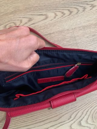 Bolso bandolera Tommy Hilfiger rojo