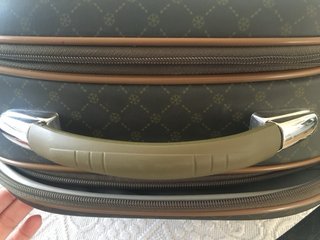 Maletín de Viaje Lansay Marrón y Verde Oliva