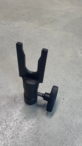 Suporte rolos papel estúdio tipo Manfrotto