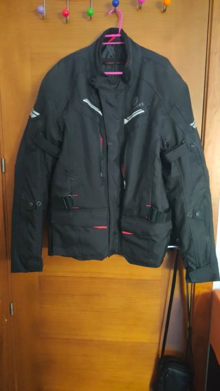 Chaqueta de moto ARMURE negra