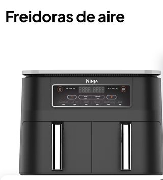 Freidora Doble Ninja 7.6L 6 Funciones