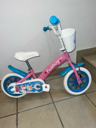 Bicicleta Infantil Rosa Fantasy