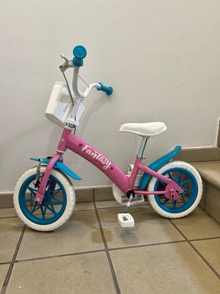 Bicicleta Infantil Rosa Fantasy