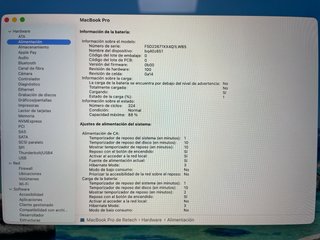 MacBook Pro 16” M1Pro 16GB 512GB Gris Batería 88%