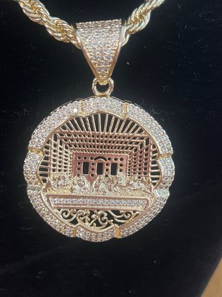 Collar Xuping La Última Cena 14K 60cm