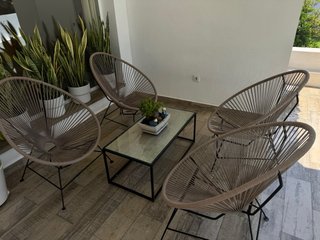 Conjunto 4 silla y mesa
