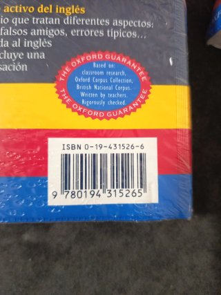 Diccionario Oxford Pocket Para Estudiantes de I...