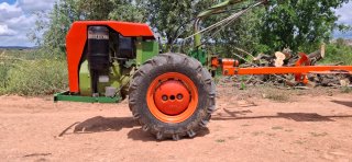 Motocultor Agria 7712 con remolque