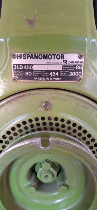 Motocultor Agria 7712 con remolque
