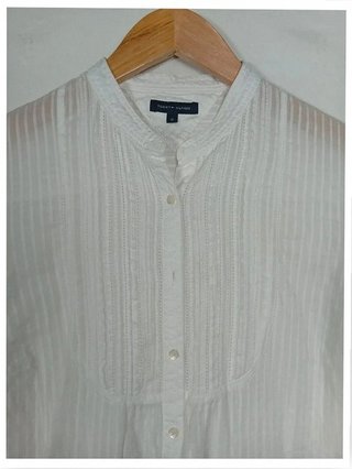 camisa blanca Tommy Hilfiger talla L o 12