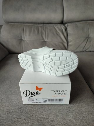Zapatos Sanitarios Dian Talla 38 Blancos