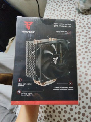 Ventilador Tempest Básico Cooler 4 Pipes
