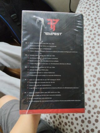 Ventilador Tempest Básico Cooler 4 Pipes