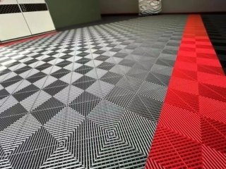 Suelo modular rejilla