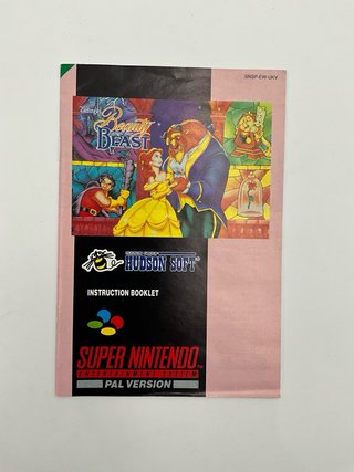 Super Nintendo Beauty and the Beast