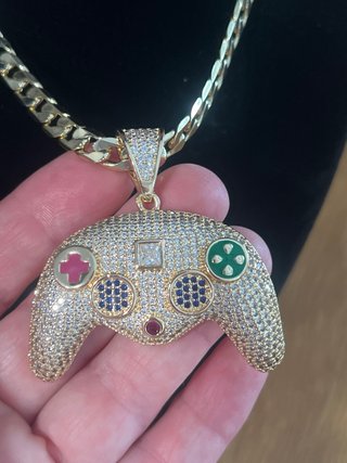 Collar Xuping 14k Gaming Controller