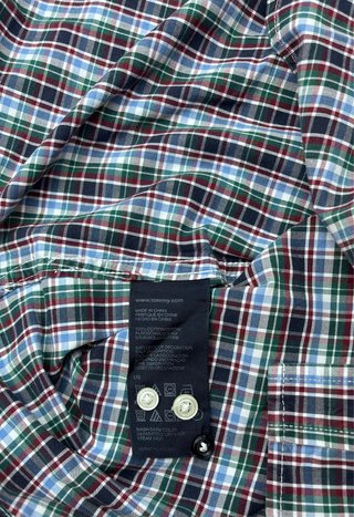 Tommy Hilfiger Camicia Uomo XL Custom Fit Cotone