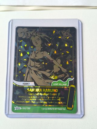 Carta Sakura Haruno 135/130 TCG Naruto Mythos de segunda mano por