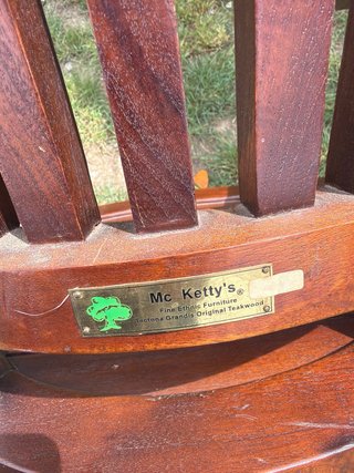 Silla colonial de madera Ketty's