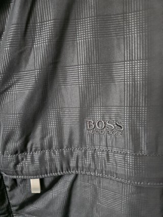 Chaqueta Bomber Hugo Boss Negra