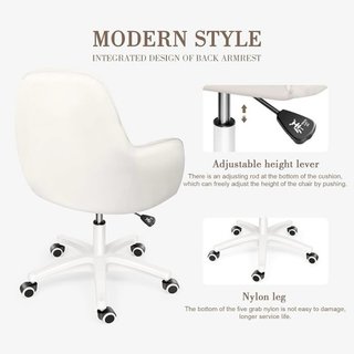 Silla de Oficina Moderna blanco