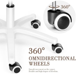 Silla de Oficina Moderna blanco