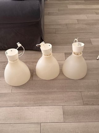 Lámpara de techo Ikea beige